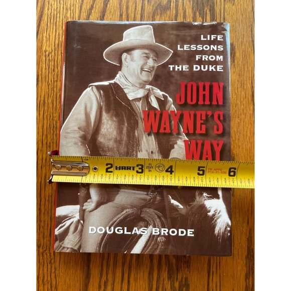 John Wayne's Way: Life Lessons from the Duke by Brode, Douglas Hardcover Book - Picture 9 of 13